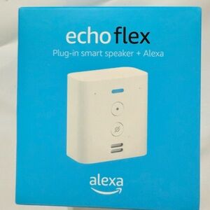 Amazon Echo Flex Plug-in Smart Speaker - White